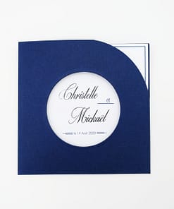 Faire-part mariage moderne