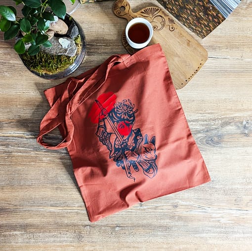 Tote Bag Onna Bugeisha