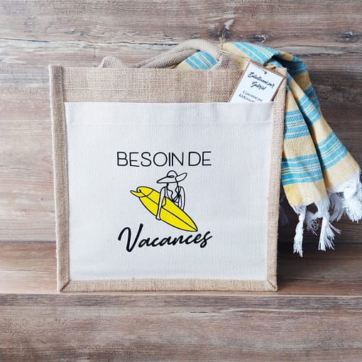 sac cabas personnalisé Evasion - Présentation générale