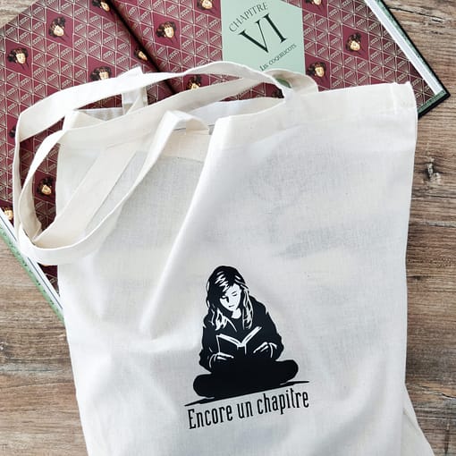 Tote bag lecture fille - prototype