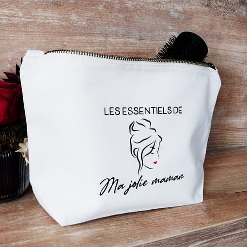 Cadeau maman - Pochette moyenne motif Jolie maman