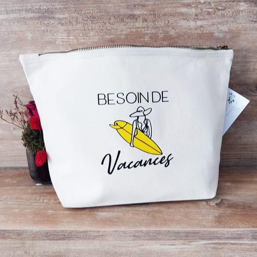 Grande trousse de toilette besoin de vacances